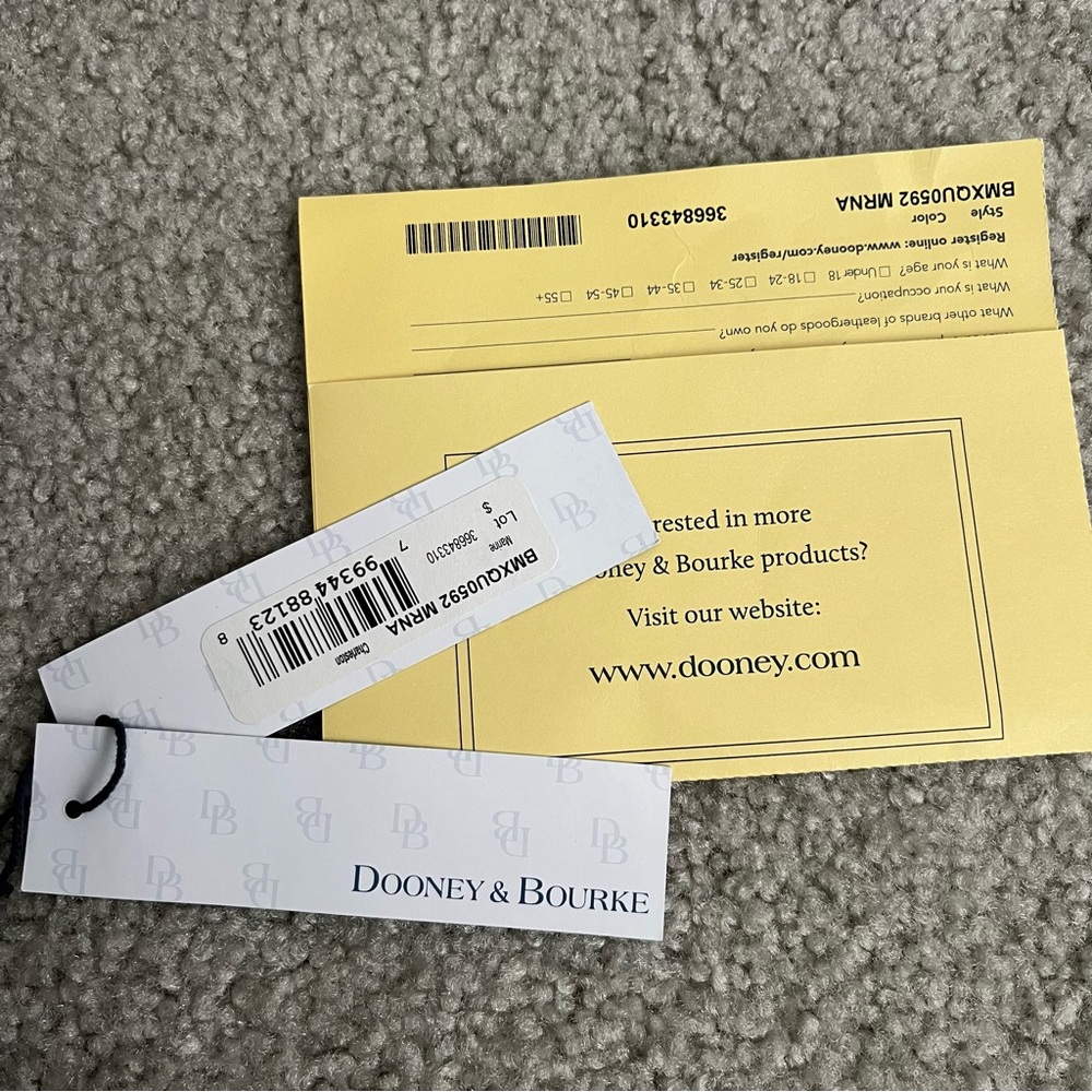 Dooney & Bourke Denim Bag - Picture 7 of 12